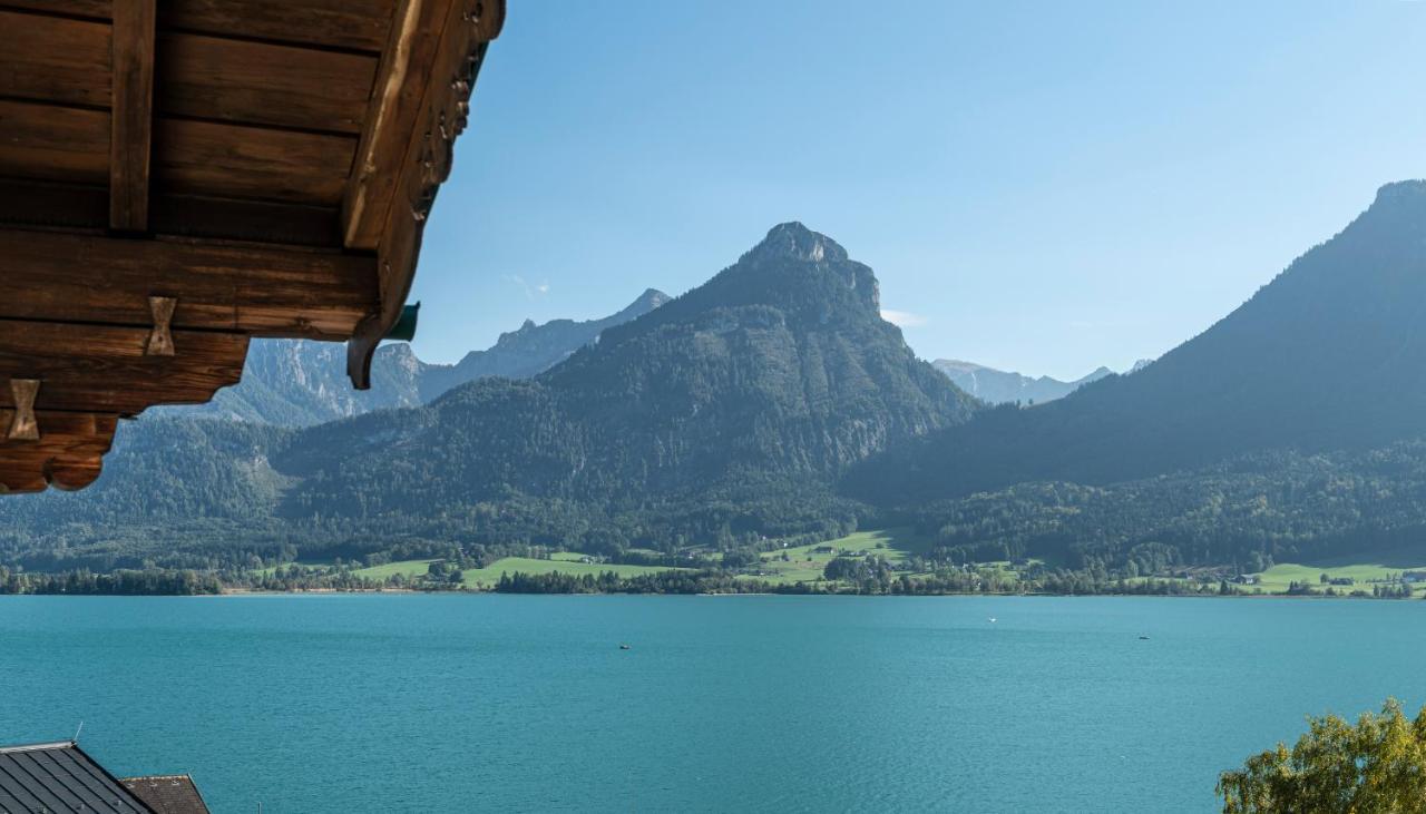 Aberseeblick Pension Ellmauer Sankt Wolfgang im Salzkammergut ภายนอก รูปภาพ