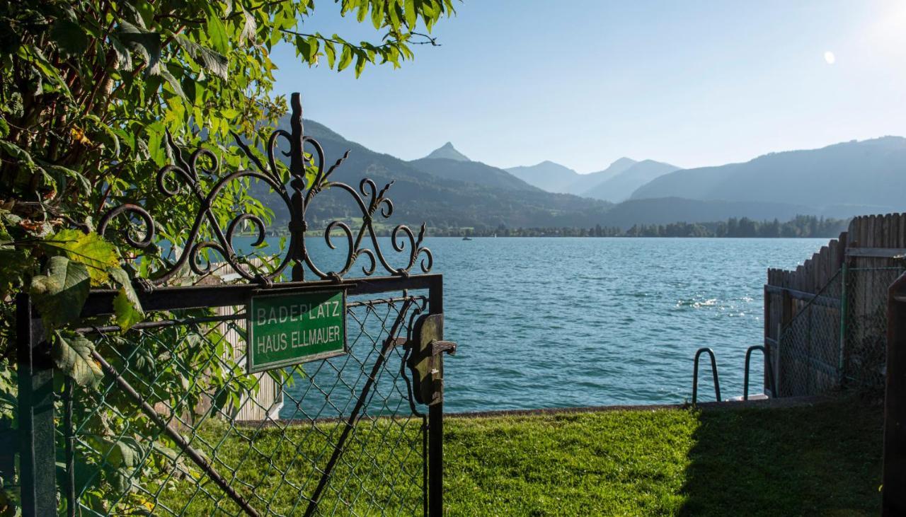 Aberseeblick Pension Ellmauer Apartment Sankt Wolfgang im Salzkammergut ภายนอก รูปภาพ