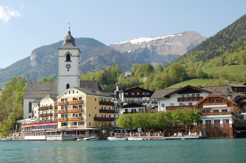 Aberseeblick Pension Ellmauer Apartment Sankt Wolfgang im Salzkammergut ภายนอก รูปภาพ