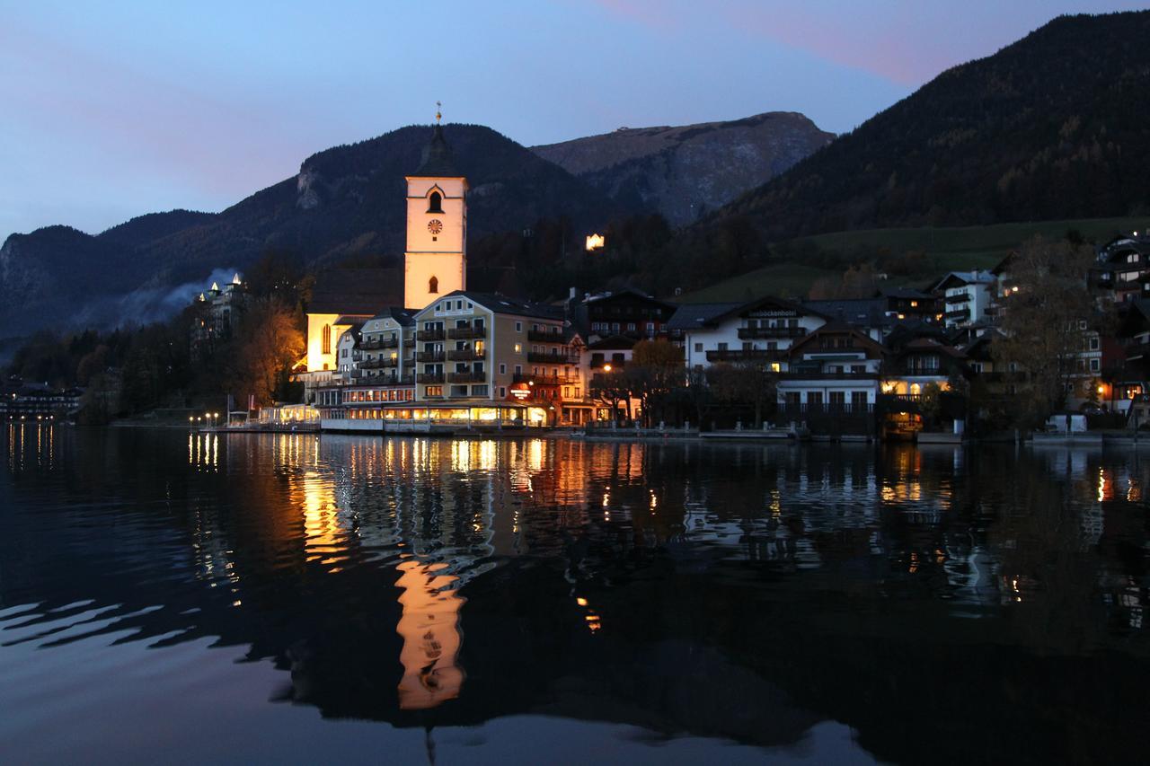 Aberseeblick Pension Ellmauer Apartment Sankt Wolfgang im Salzkammergut ภายนอก รูปภาพ