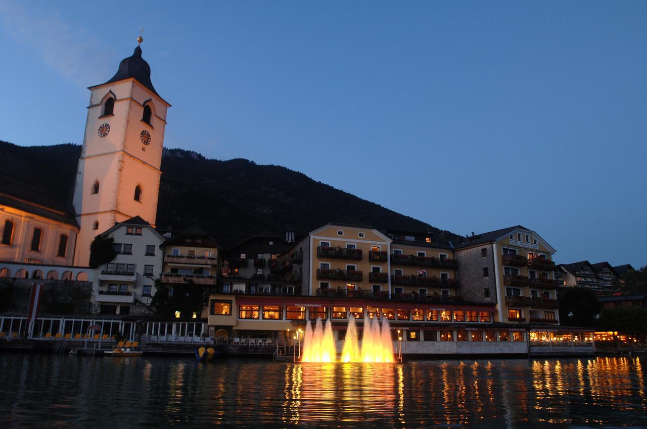 Aberseeblick Pension Ellmauer Apartment Sankt Wolfgang im Salzkammergut ภายนอก รูปภาพ